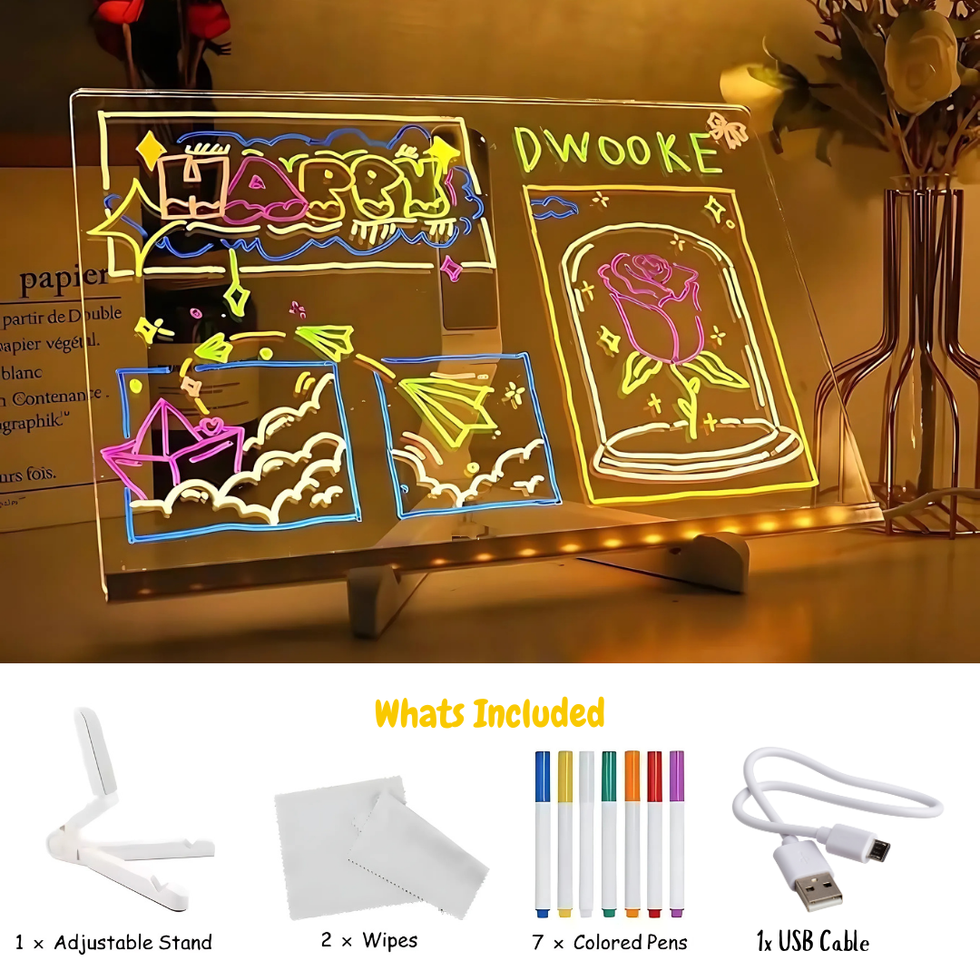 GlowBoard Pro LED Drawing Board