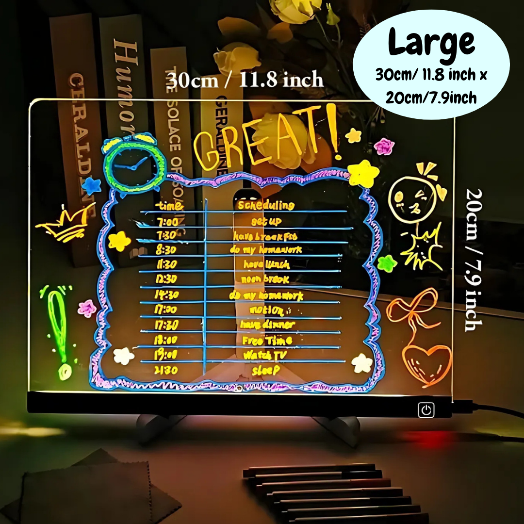 GlowBoard Pro LED Drawing Board